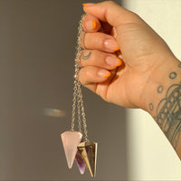 COFFRET INTUITION - pendule en pierre naturelle