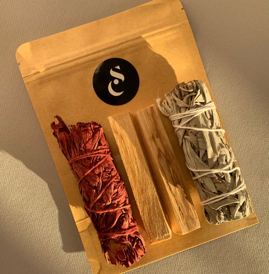 Rituel de purification - Sauge blanche, rouge et palo santo