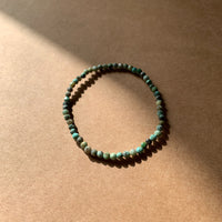 Bracelet facettes Turquoise - intuition, protection, apaisement