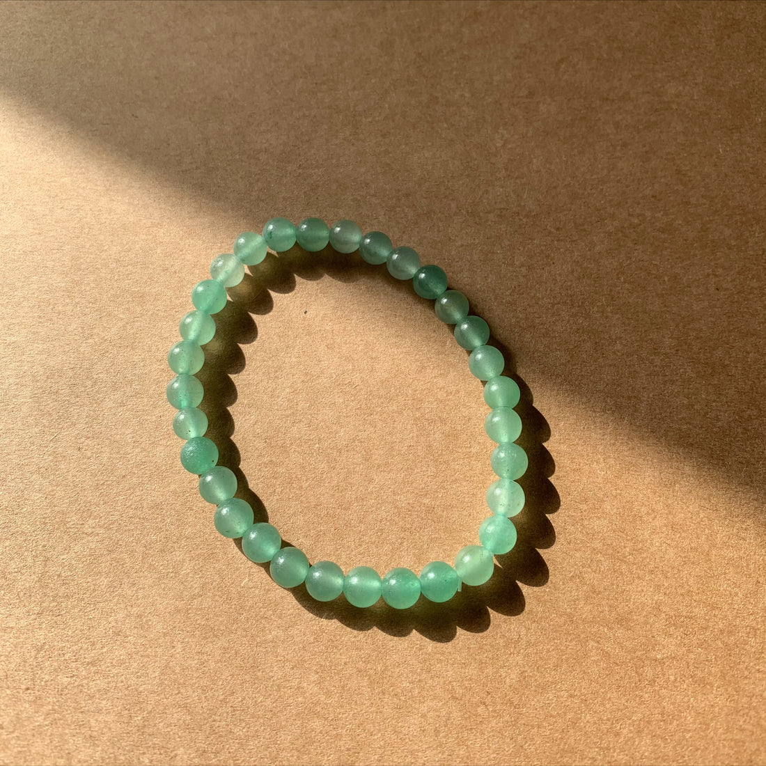 Bracelet boules Aventurine - confiance en soi, prise de décision, gestion du stress