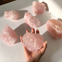 Quartz rose XL brut
